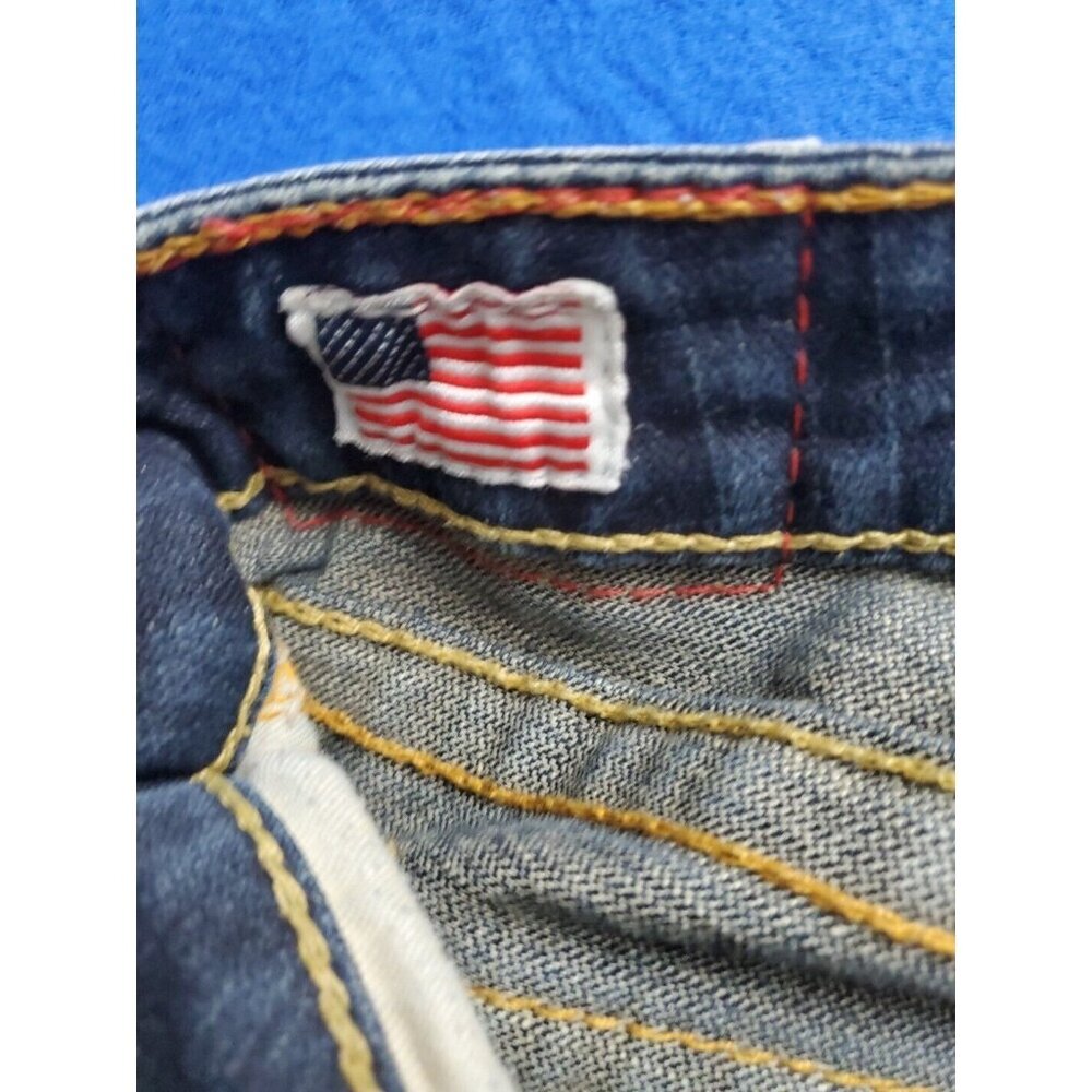 Vintage True Religion World Tour Billy Denim Jeans Pants Women’s Size 32 USA - Picture 4 of 16